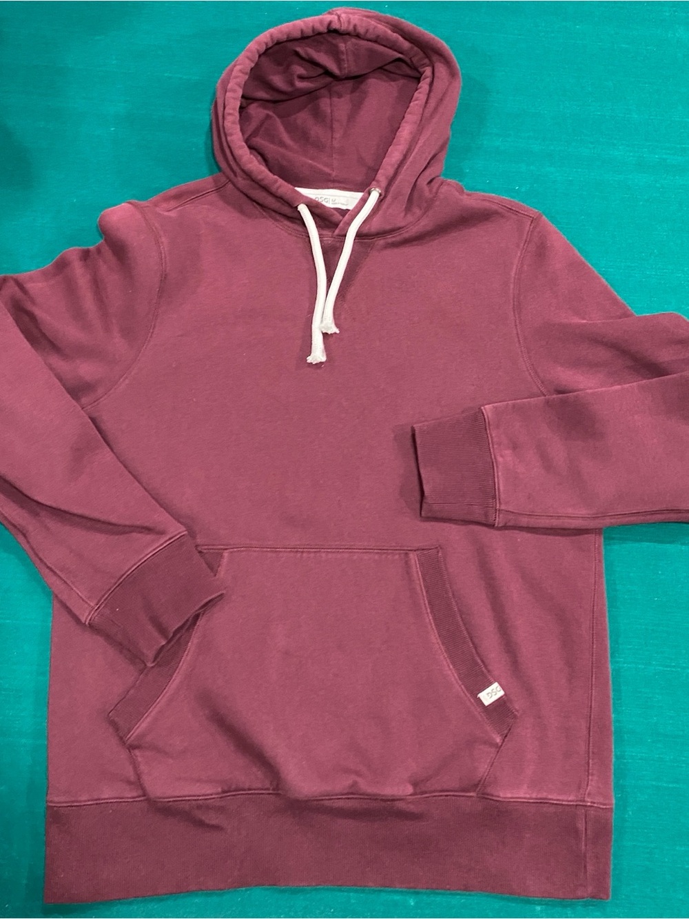 DSG Maroon Hoodie with Drawstring